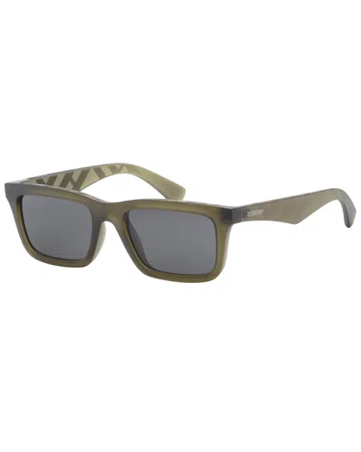 Burberry Men's Be4475u 53mm Sunglasses In Green