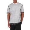 BURBERRY BURBERRY MEN'S BEADED TULLE AND COTTON T-SHIRT