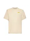 Burberry Beige T-shirt With Maxi Bee Print On The Back In Cotton Man In Neutral