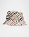 Burberry Men's Bias Check Bucket Hat