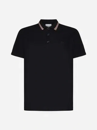Burberry Men's Black Cotton T-shirt For Ss24