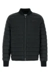 Burberry Black Polyester Down Jacket In Black