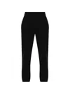 Burberry Sid Check-trim Track Pants In Black