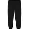 Burberry Checked Cotton Track Pants In Black