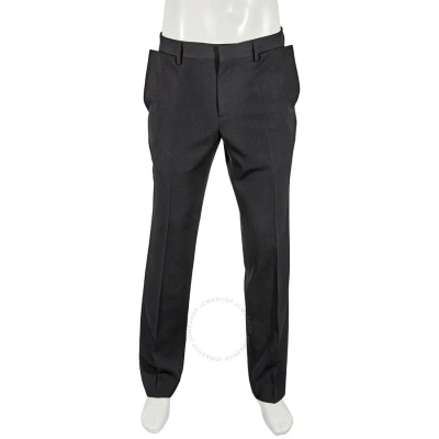 Burberry Men's Black Straight-leg Tailored Trousers