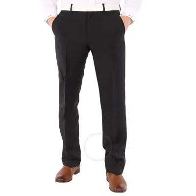 Burberry Men's Black Straight-leg Tailored Trousers