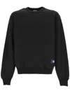 Burberry Men's Sweatshirt With Logo Patch In Black
