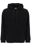 BURBERRY MEN'S BLACK TIDAN HOODIE WITH EMBROIDERED EKD FOR FW23