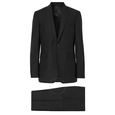 Burberry Men's Black Wool Mohair Slim-fit Tailored Suit