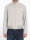 Burberry Logo Jacquard Bomber Jacket