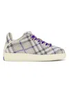 BURBERRY MEN'S BOX KNIT LOW-TOP SNEAKERS