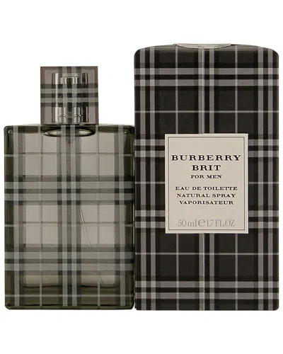 Burberry Men's Brit 1.7oz Eau De Toilette Spray In Multicolor