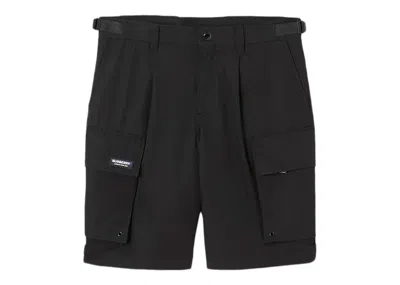 Pre-owned Burberry Men's  Billy Cargo Shorts In Black
