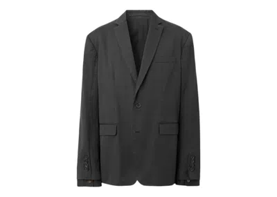 Pre-owned Burberry Men's  Business Suit Blazer In Black