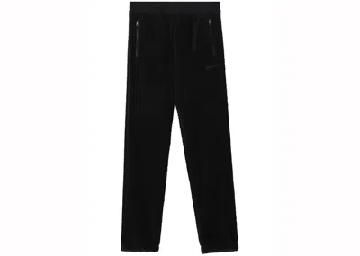 Pre-owned Burberry Men's  Camberwell Crest Track Pants In Black