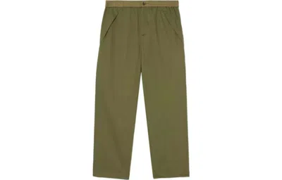 Pre-owned Burberry Men's  Casual Pants In Green