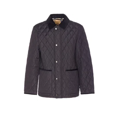 BURBERRY BURBERRY MEN BURBERRY CHECK PADDED COUNTRY JACKET