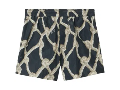 Pre-owned Burberry Men's  Cotton Shorts In Wicket Yellow