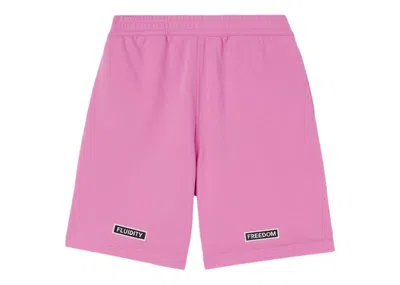 Pre-owned Burberry Men's  Fluidity Freedom Shorts In Pink