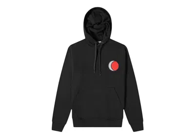 Pre-owned Burberry Men's  Hector Yin Yang Hoodie In Black