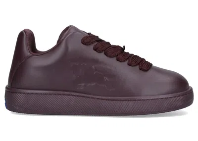 Pre-owned Burberry Men's  Lowtop Skateboard Sneakers Sneakers In Black