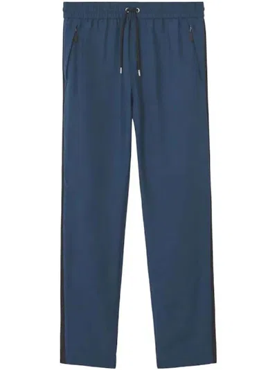 Pre-owned Burberry Men's  Monogram Motif Sweatpants In Navy Blue