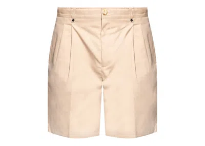 Pre-owned Burberry Men's  Scott Shorts In Soft Fawn