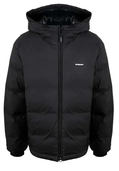 Pre-owned Burberry Men's  Sunderland Down Jacket In Black