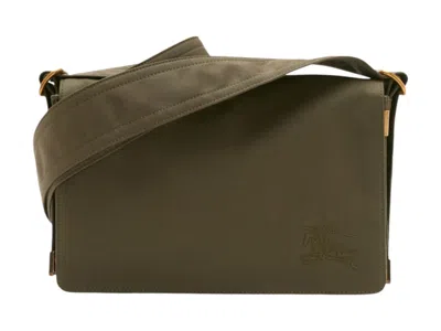 Pre-owned Burberry Men's  Trench Crossbody In Military