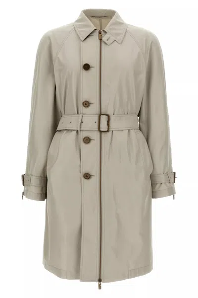 BURBERRY BURBERRY MEN CAR COAT SILK