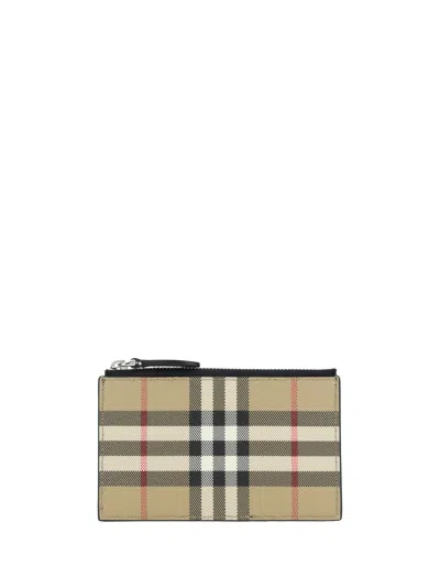 Burberry Credit Card Holder In Multicolor