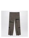 Burberry Cargo Pant With Embroidered Viscose Blend