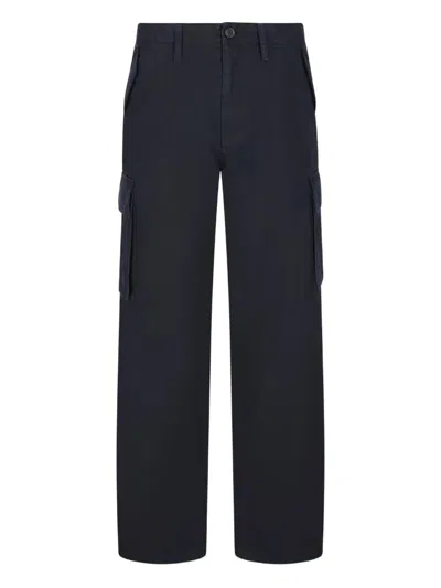 Burberry Men Cargo Pants In Blue