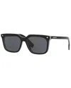 Burberry Rectangular Carnaby Sunglasses In Black