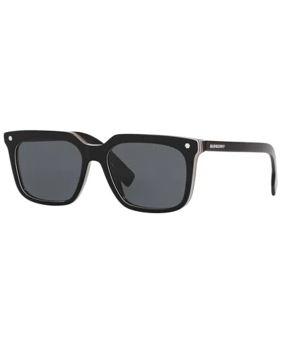 BURBERRY MEN'S CARNABY SUNGLASSES, BE4337