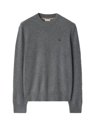 Burberry Men Cashmere Sweater Grey