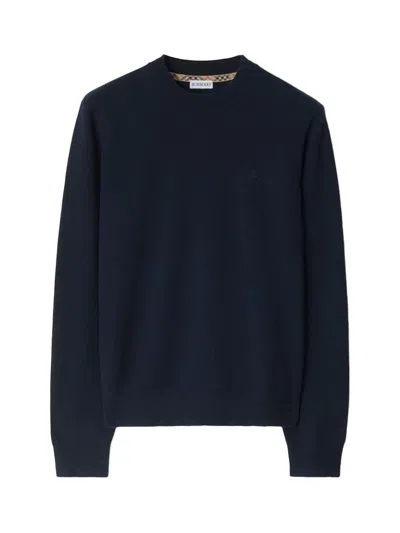 Burberry Men Cashmere Sweater Navy