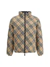 Burberry Snowdon Traditional Check Reversible Jacket In Multi