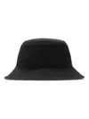 Burberry Vintage Check Reversible Bucket Hat In Black