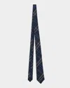 Burberry Check Silk Tie