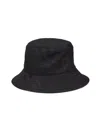 BURBERRY MEN'S CHECK NYLON BLEND BUCKET HAT