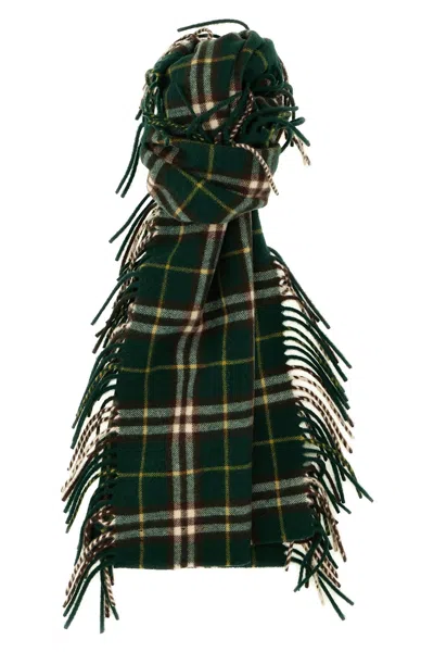 Burberry Check Scarf Scarves, Foulards Green