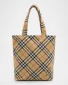 Burberry Vintage Check Tote Bag In Sand
