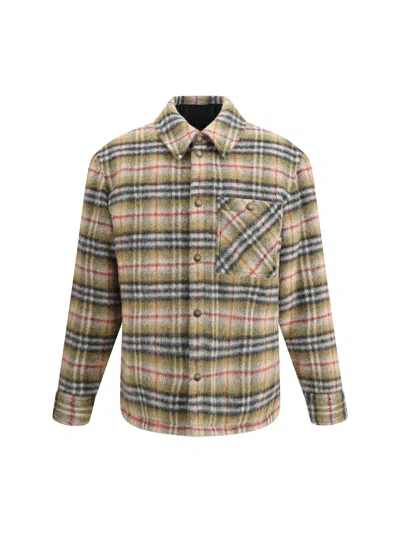 BURBERRY BURBERRY MEN CHECK WOOL JACKET