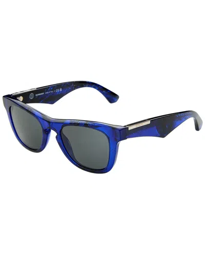 Burberry Men's Classic Reloaded 52mm Sunglasses In Blue