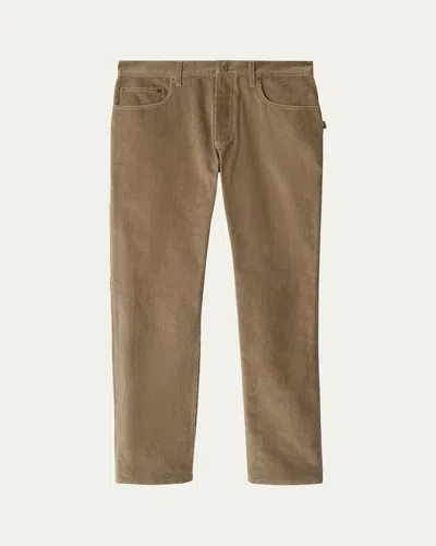 BURBERRY MEN'S CORDUROY FIVE-POCKET PANTS