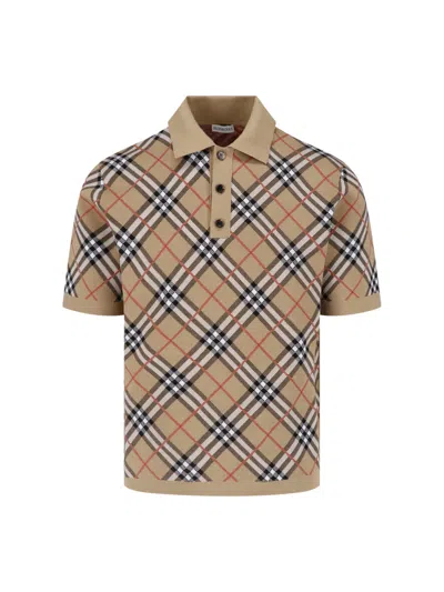 Burberry Men's Cotton Blend Stretch Sweatshirt In Brown