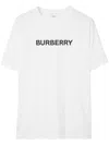 Burberry Oversized T-shirt That Sports The House Logo On The Front In White