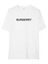 Burberry Oversized T-shirt That Sports The House Logo On The Front In White