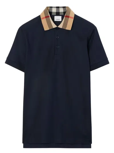 BURBERRY MEN'S COTTON-PIQUÃ© POLO SHIRT